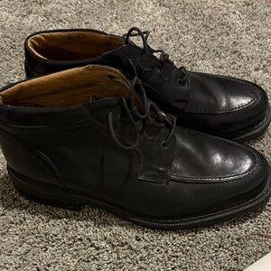 Bacco Bucci Men's Black Leather Shoes Sz 9
